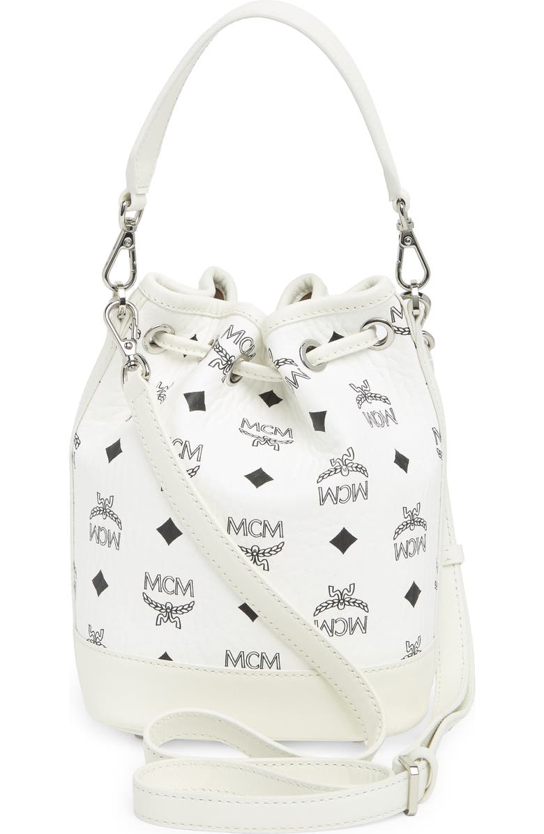MCM Dessau Drawstring Mini Shoulder Bag, Alternate, color,