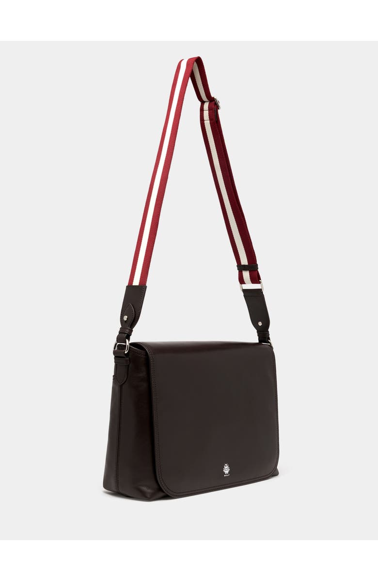 Bally Ray Messenger Bag in Bovine Leather, Alternate, color, Brown