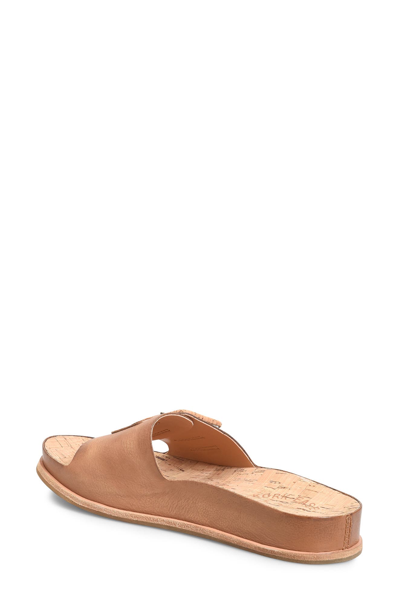Tutsi Buckle Slide Sandal, Alternate, color, BROWN F/ G