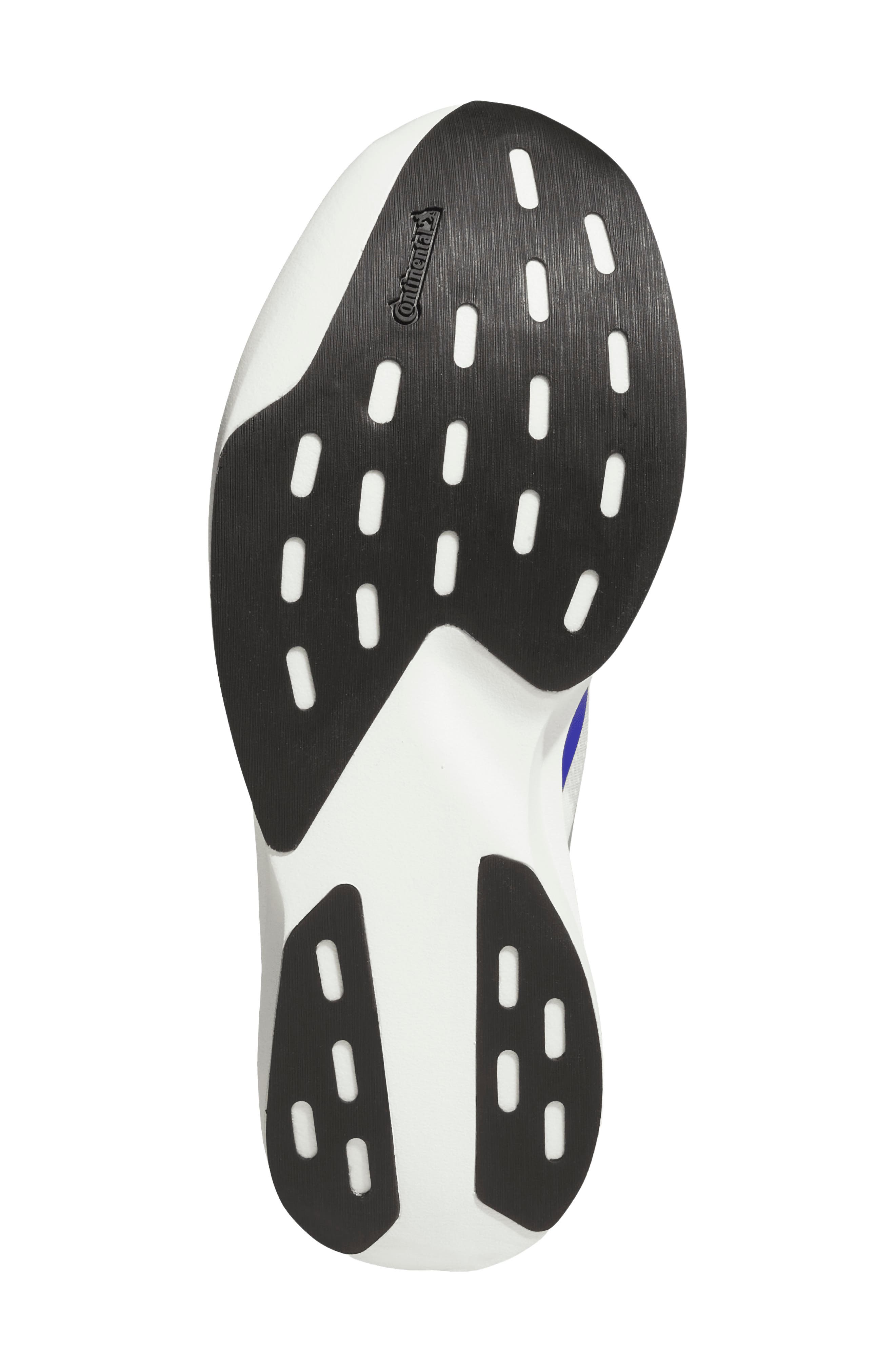 Adizero Evo SL Running Shoe, Alternate, color, FTWWHT/ SECOGR/ SELUBL