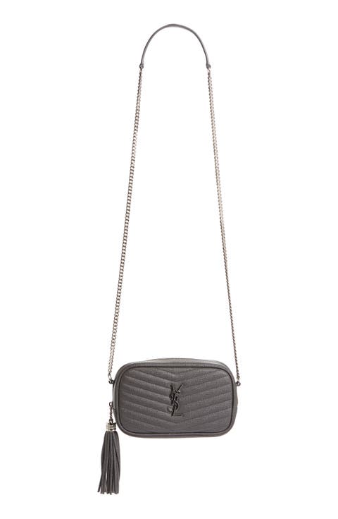Lou Mini Matelassé Leather Camera Bag