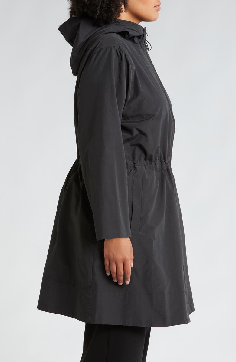 Eileen Fisher Hooded Coat, Alternate, color,