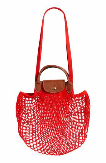 Longchamp Le Pliage Filet Knit Shoulder Bag