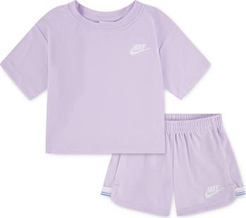Nike Kids' Towel Terry T-Shirt & Shorts Set | Nordstromrack