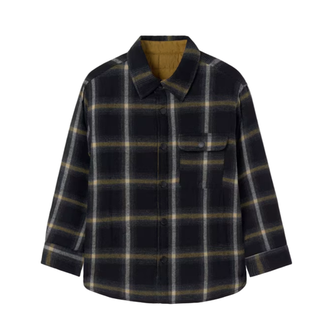 Reversible Quilted Overshirt (Big Kid)