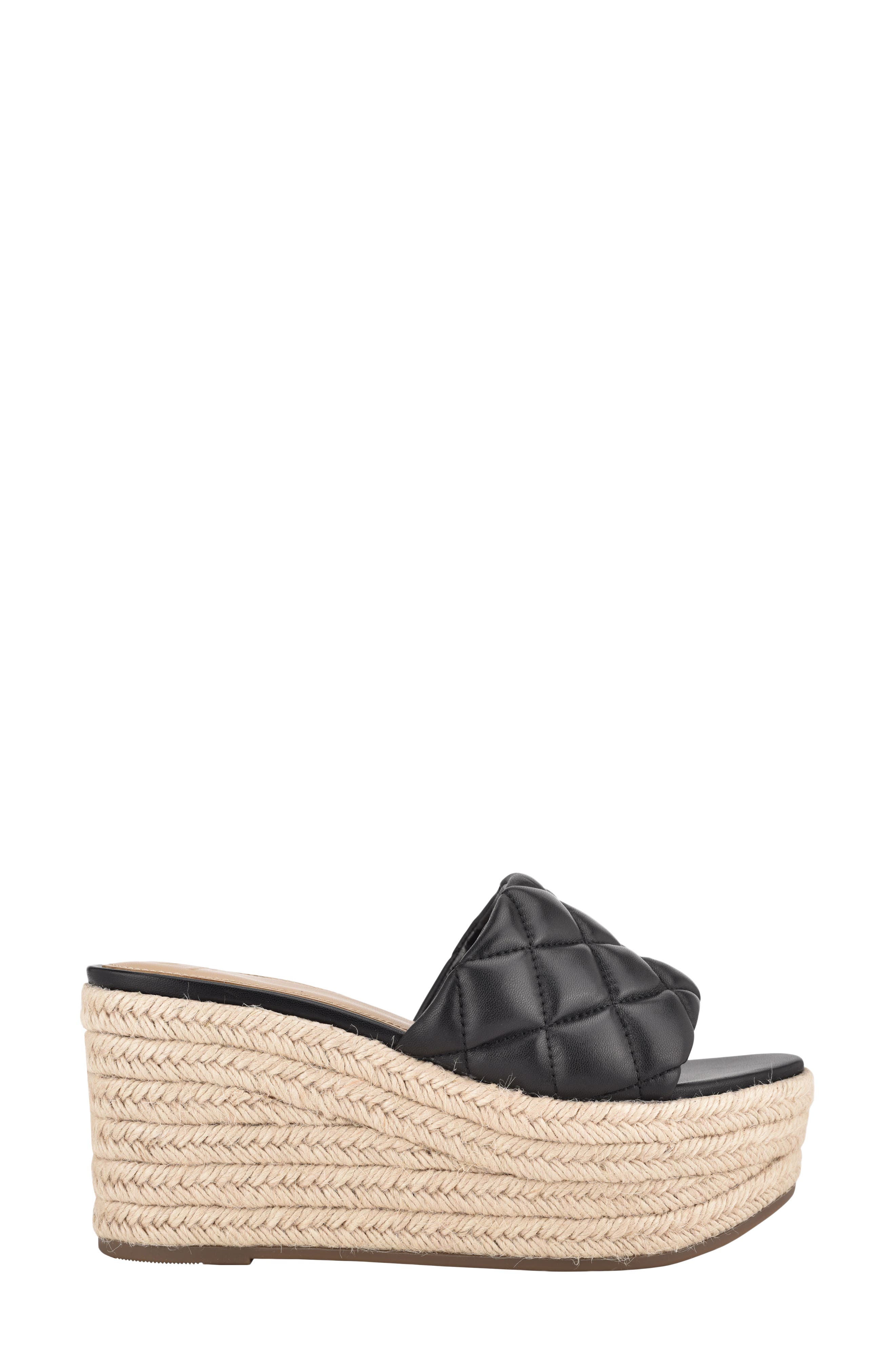 Marc Fisher LTD Velia Espadrille Platform Sandal, Alternate, color, 