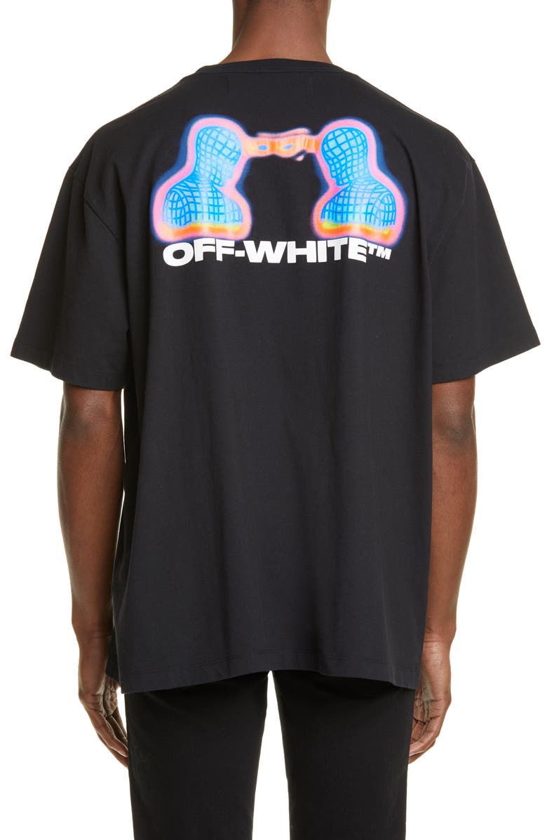 Off-White Thermo Oversize Graphic T-Shirt, Alternate, color, 