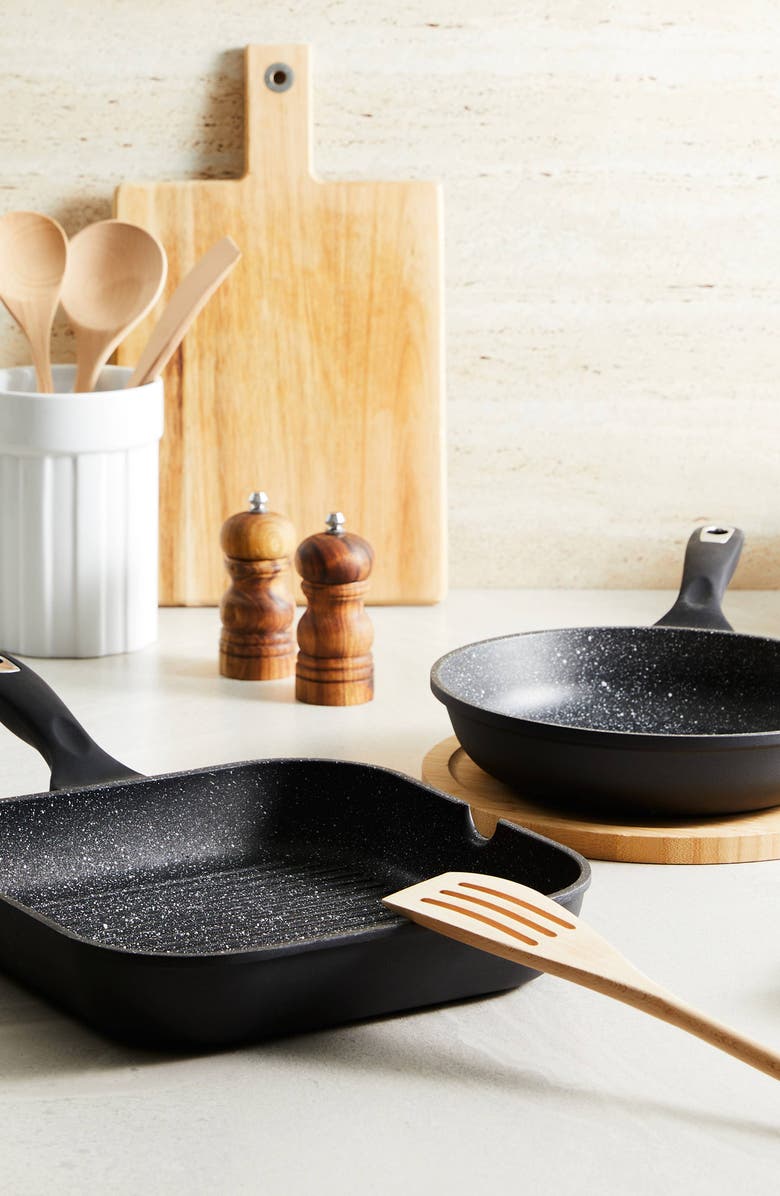 Cuisine::pro<sup
®</sup
 GRANITE Grill Pan 11", Alternate, color, Black