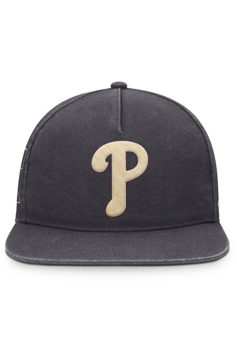 Nike Men's Nike Anthracite Philadelphia Phillies Monotone Pro Adjustable Hat, Alternate, color, Anthracite
