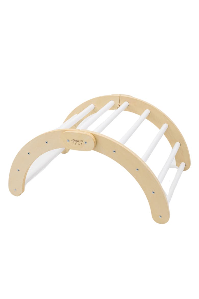 Foldable Climbing Arch & Rocker, Main, color, White
