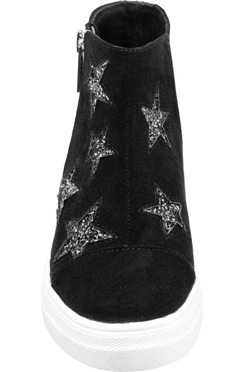 Nina Jacqui Glitter High Top Sneaker, Alternate, color,