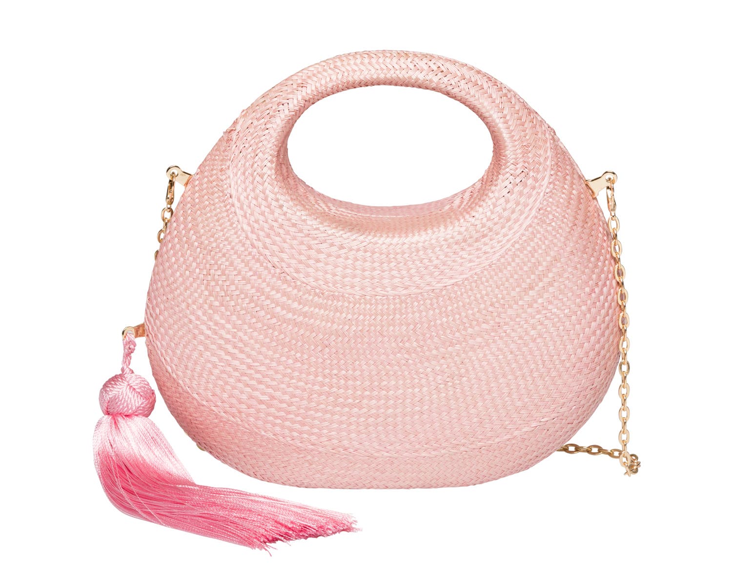 Isi Cut Out Handle Clutch, Alternate, color, PINK