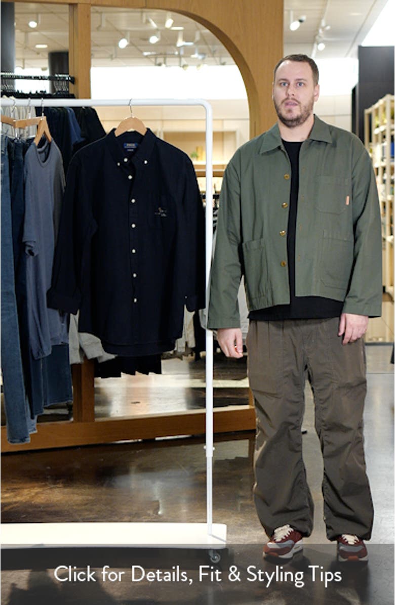 Brushed Cotton Oxford Button-Down Shirt, sales video thumbnail