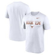 Nike Men's Nike White Texas Longhorns Primetime Legend Kinetic Mantra Dri-FIT T-Shirt