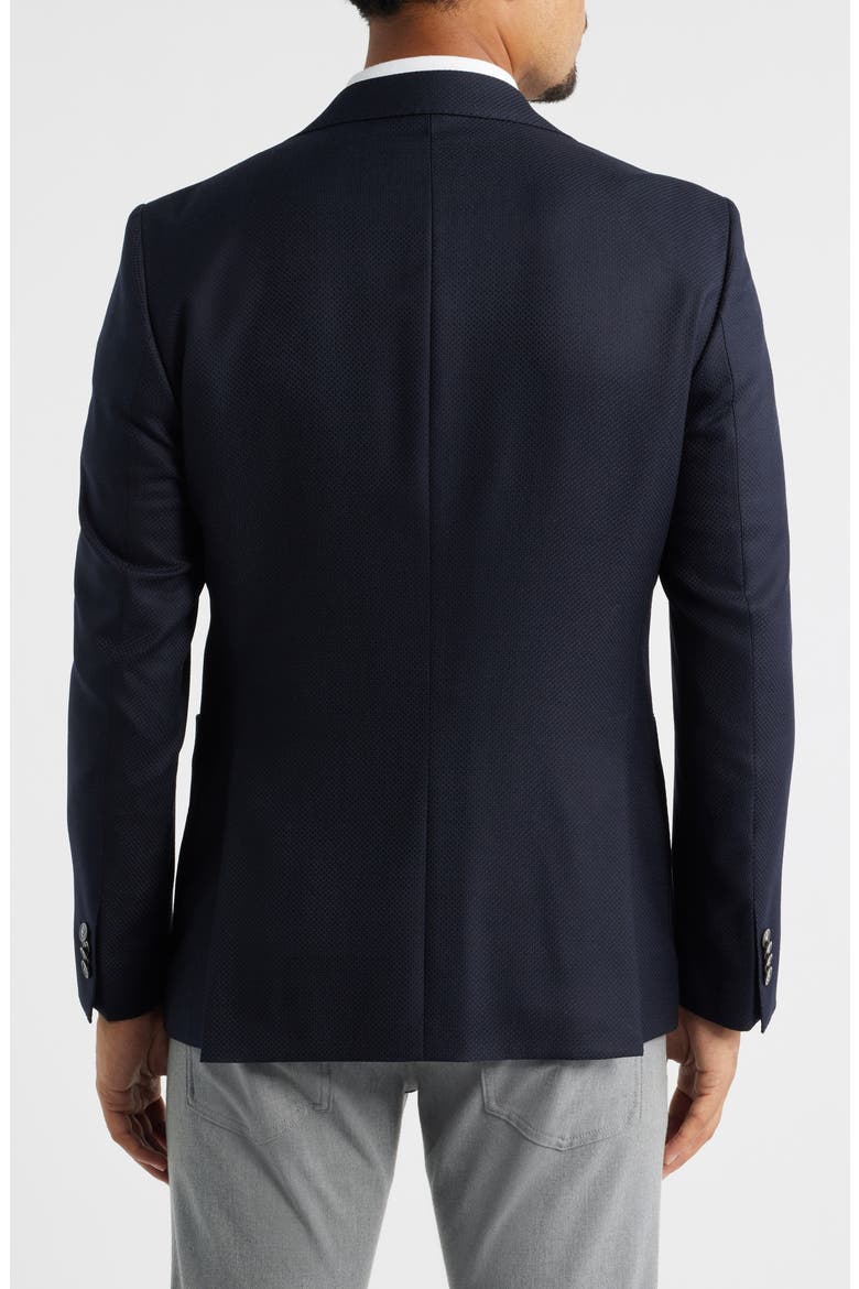 Huston Slim Fit Virgin Wool Sport Coat, Alternate, color, DARK BLUE
