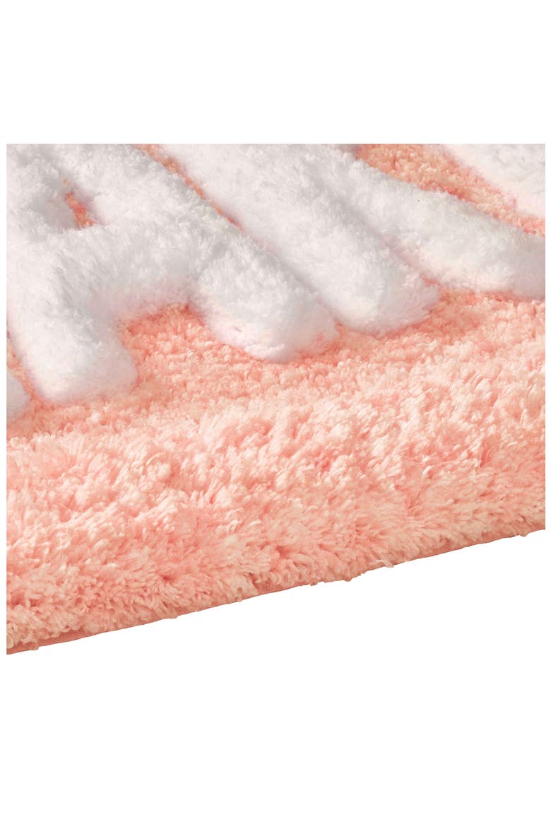 Get Naked Statement Bath Rug, Alternate, color, BLUSH