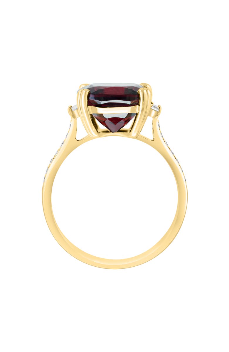 EFFY 14K Yellow Gold Diamond & Garnet Ring, Alternate, color,