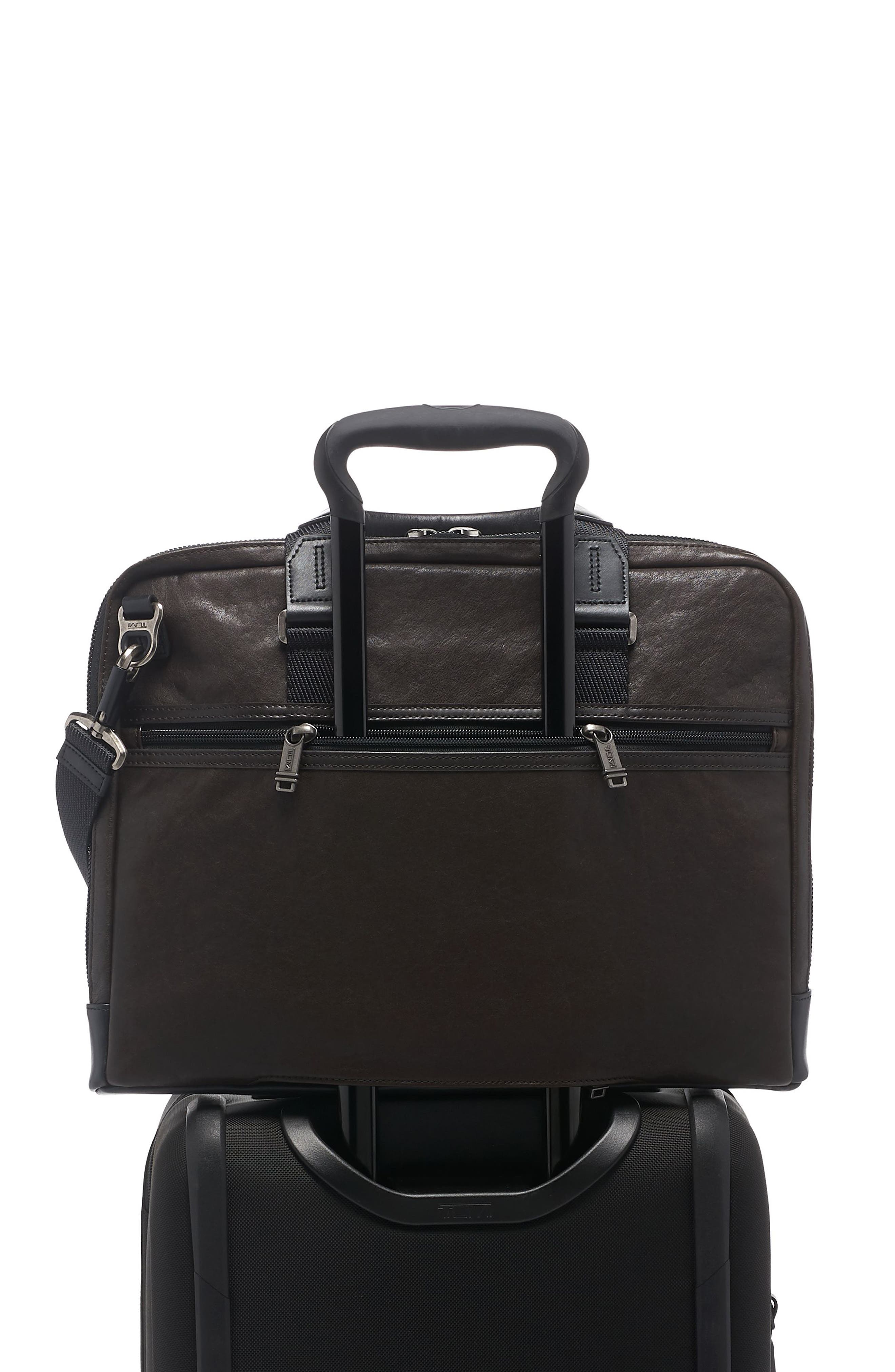 TUMI Alpha Bravo Aviano Slim Briefcase, Alternate, color, 