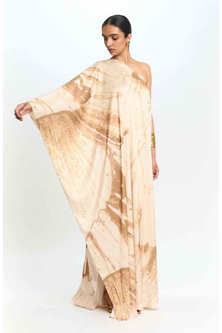 Satu One Shoulder Dress Dorada, Alternate, color, Dorada Gold