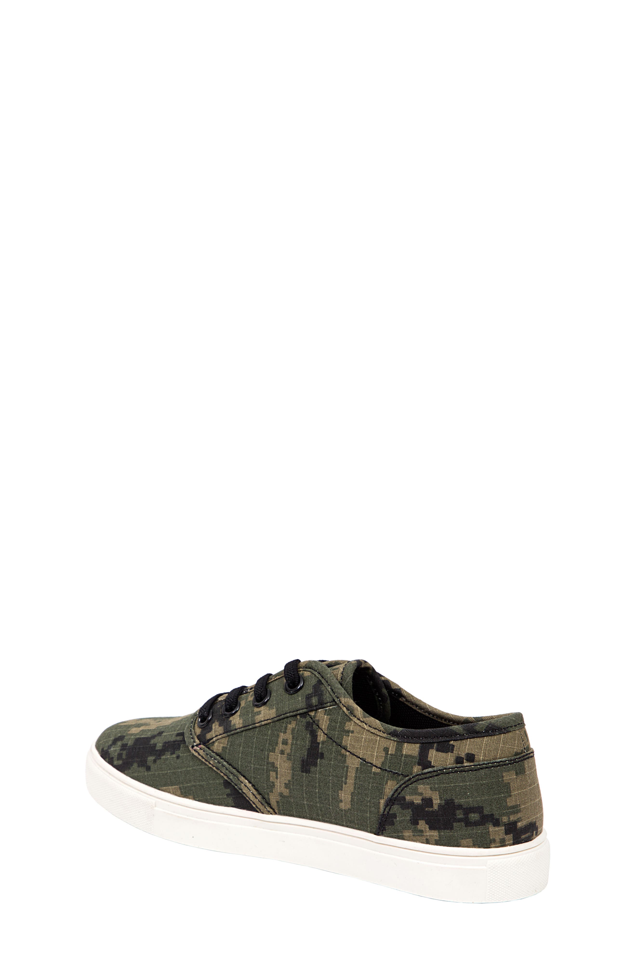 Deer Stags Kids' William Jr Camo Sneaker, Alternate, color, Olive/ Camo