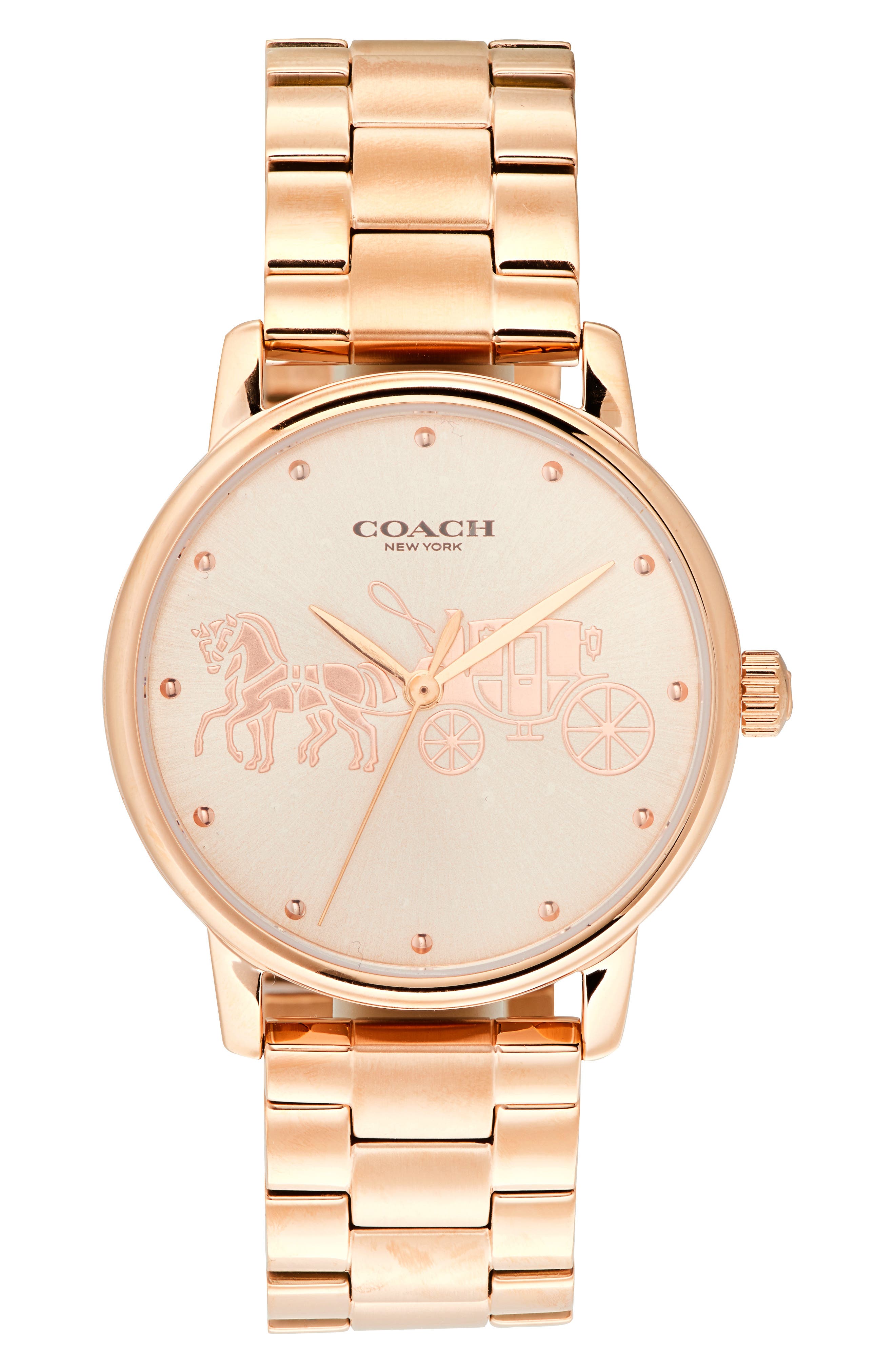 COACH Grand Quartz Bracelet Watch, 36mm
