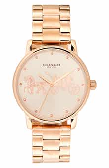 COACH Grand Quartz Bracelet Watch, 36mm