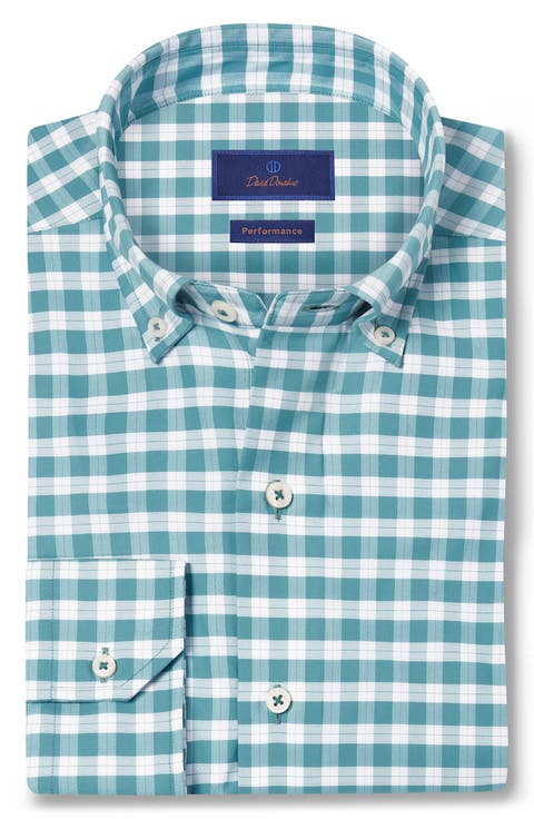 Performance Plaid Sport Shirt