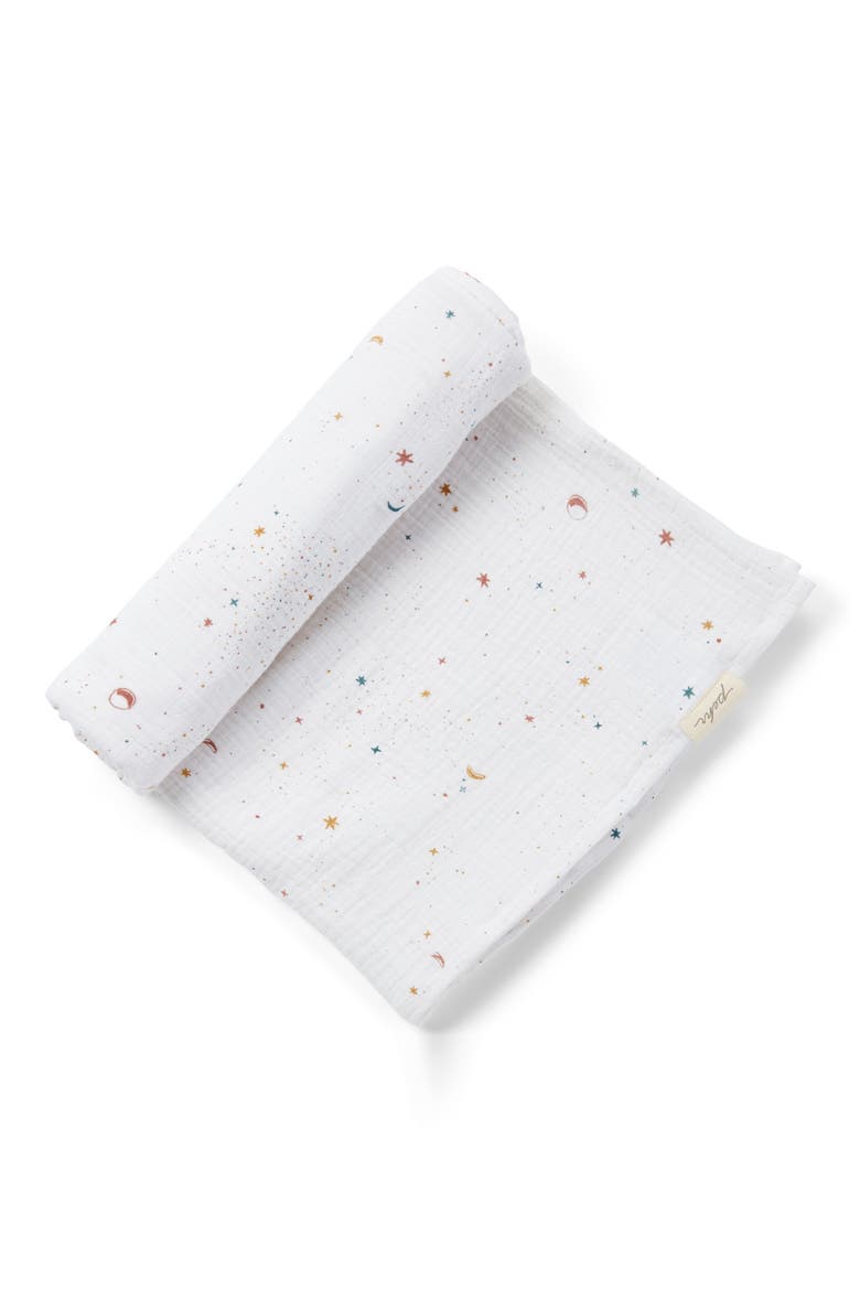 Celestial Organic Cotton Swaddle, Main, color, CELESTIAL