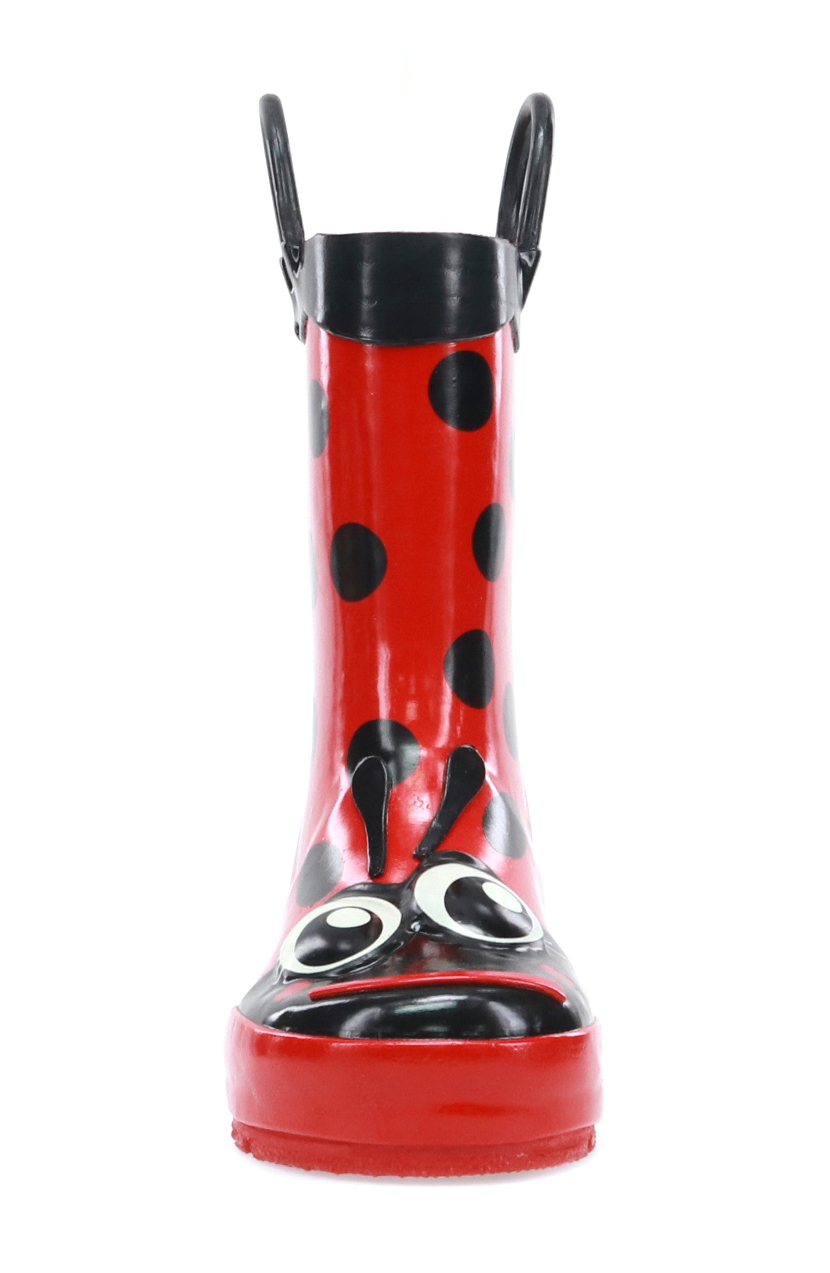 Western Chief Ladybug Waterproof Rain Boot, Alternate, color, Red