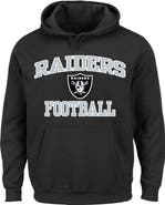 FANATICS Men's Fanatics  Black Las Vegas Raiders Big & Tall Heart & Soul Hoodie