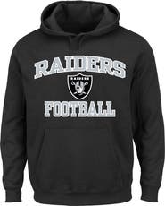 FANATICS Men's Fanatics  Black Las Vegas Raiders Big & Tall Heart & Soul Hoodie