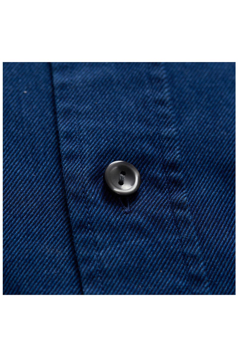 Soft Casual Line Contemporary Fit Chambray Shirt, Alternate, color, BLUE