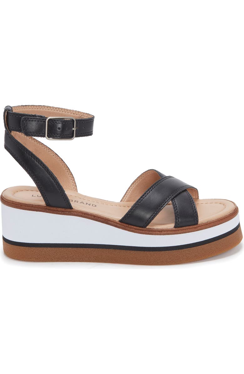 Lucky Brand Tarhi Wedge Sandal, Alternate, color,