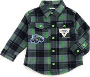 Monster Jam Grave Digger Button Front Shacket