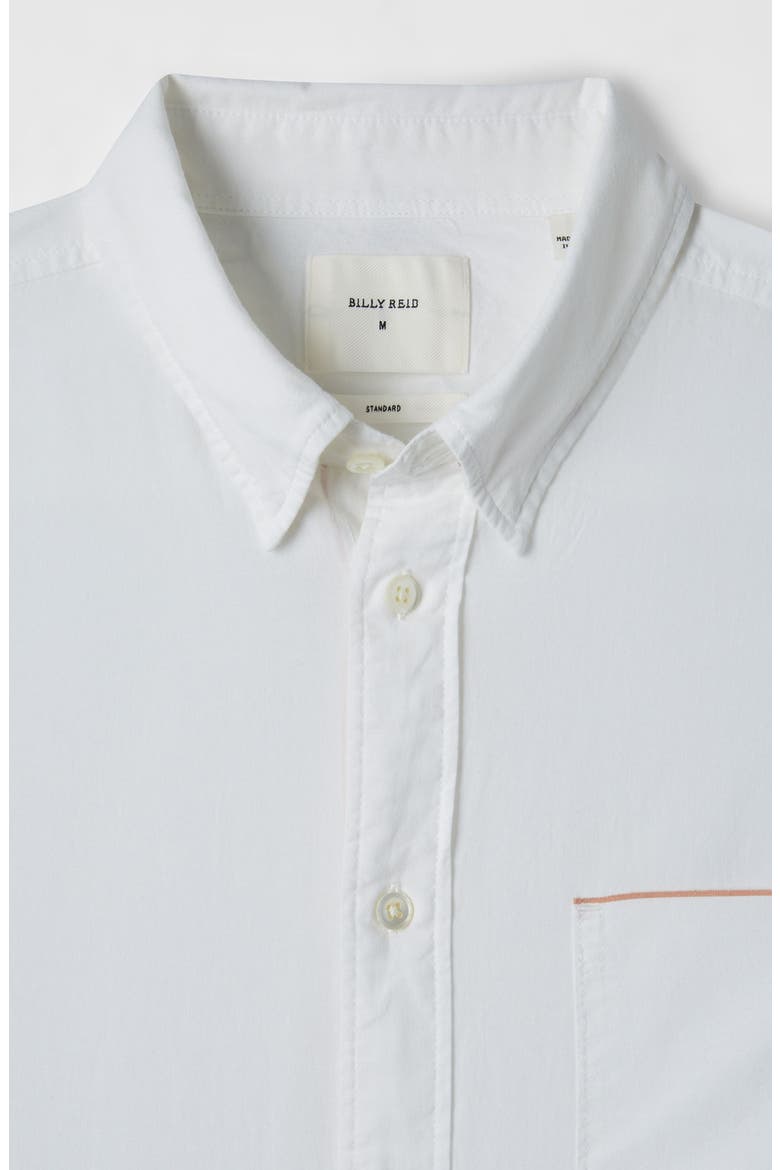 MSL One-Pocket Button-Down Shirt, Alternate, color, WHITE
