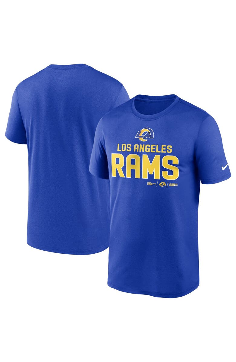 Nike Men's Nike Royal Los Angeles Rams Legend Community Performance T-Shirt, Main, color, Royal