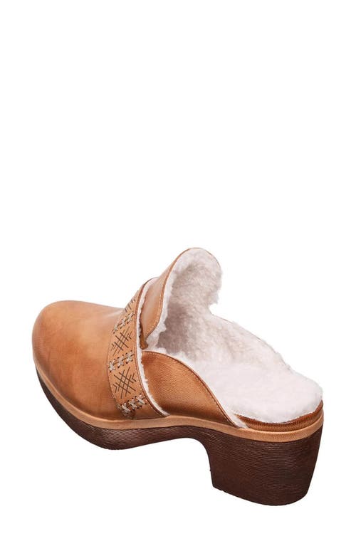 Antelope Lola Faux Shearling Lined Mule In Brown