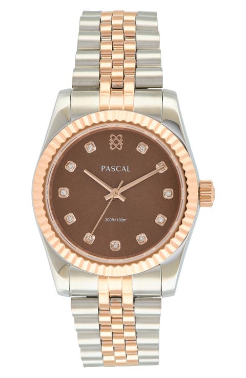 Timeless Classic Lab Grown Diamond Bracelet Watch, 36mm