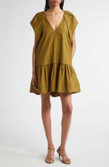 A.L.C. Ember Drop Waist Minidress