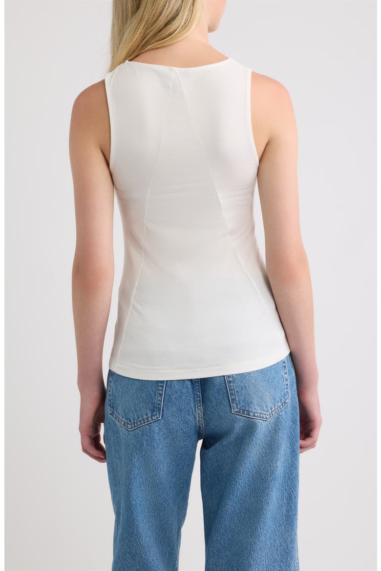 Luca Tank Top, Alternate, color, WHITE