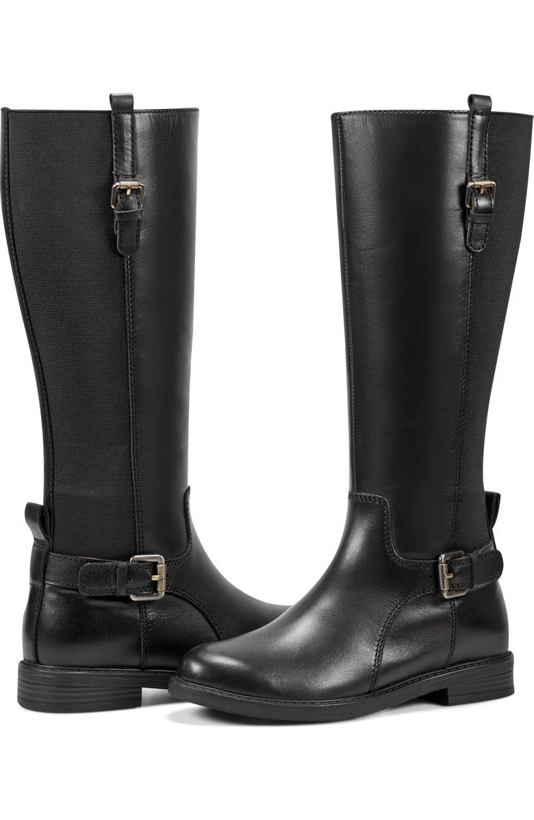 Easy Spirit Jackie Knee High Boot, Alternate, color, Black