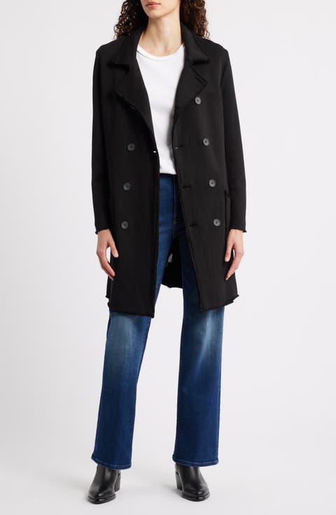 Tipperary Fringe Detail Cotton Coat