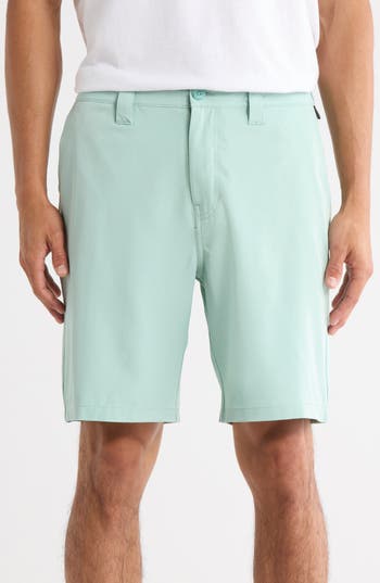 Quiksilver Union Amphibian Hybrid Shorts In Green