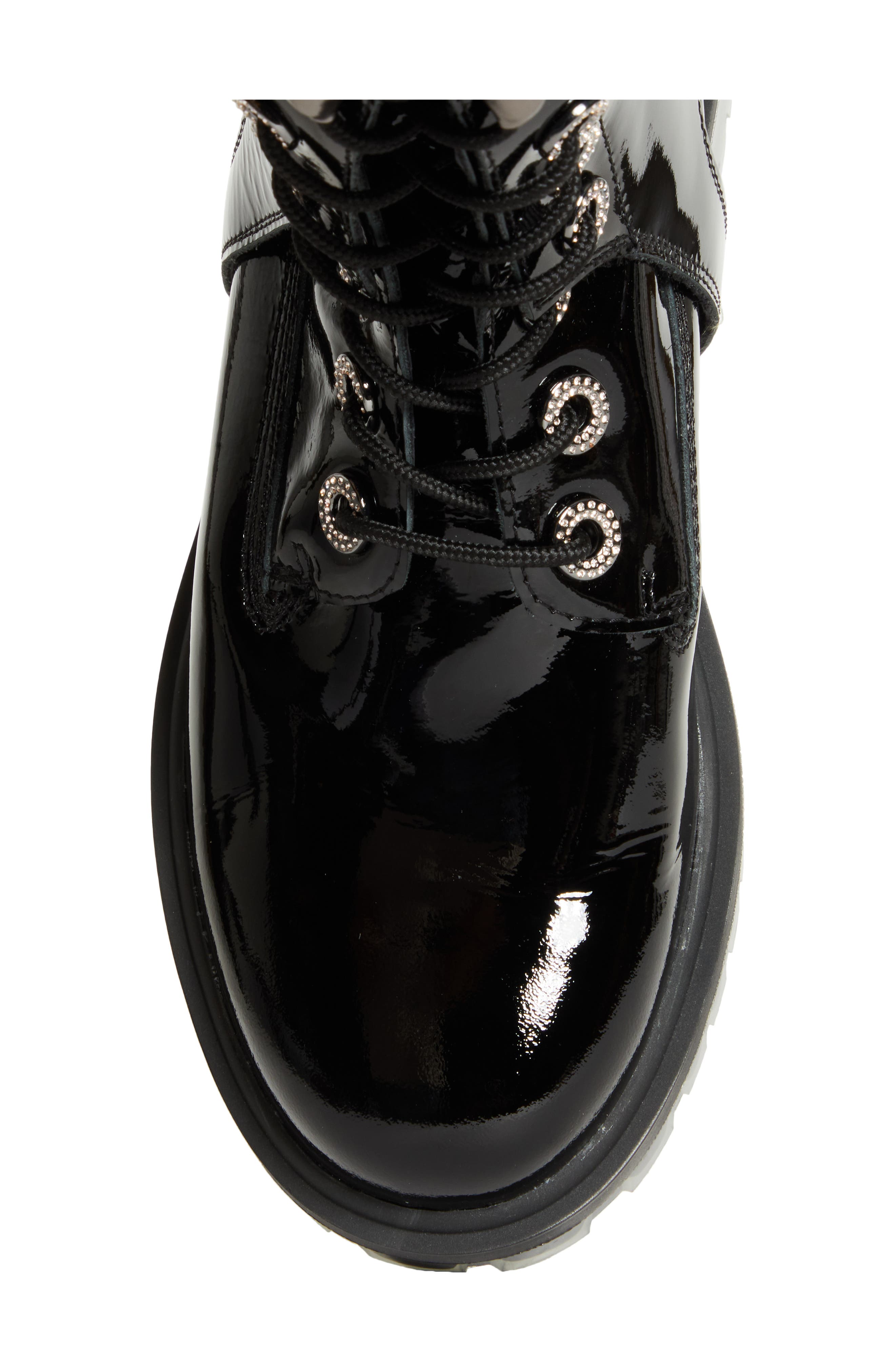 Jimmy Choo x Timberland Crystal Eyelet Convertible Shaft Boot, Alternate, color, 