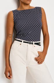 Reformation Dusk Stretch Knit Top