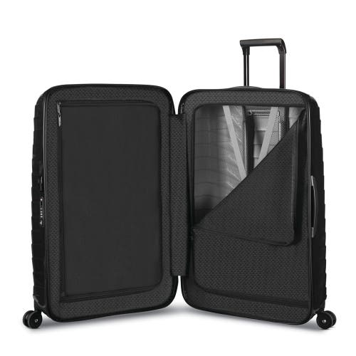 Samsonite Proxis Medium Hardside Tsa Friendly Spinner In Black