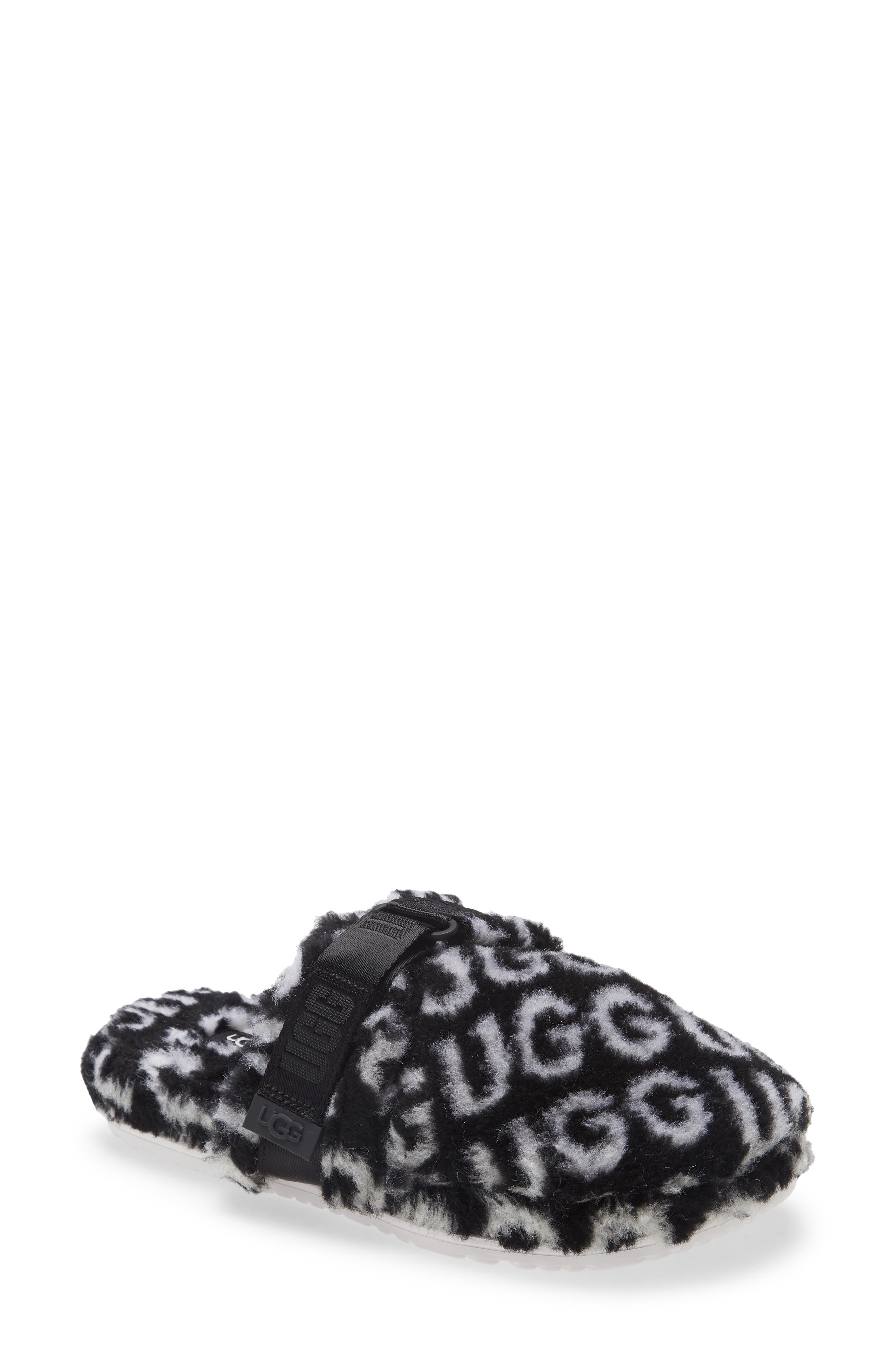 UGG<sup>®</sup> Fluff It Slipper with Genuine Shearling Lining, Main, color, 