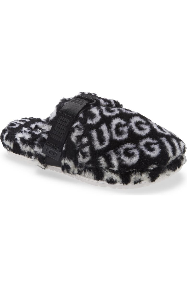 UGG<sup>®</sup> Fluff It Slipper with Genuine Shearling Lining, Main, color,