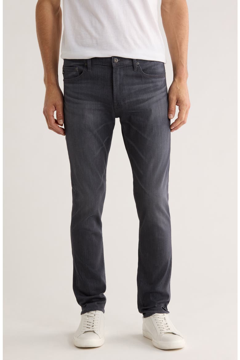 Tellis Straight Leg Jeans, Main, color, GREY LIGHT