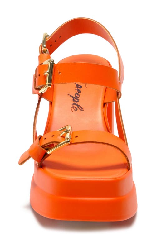 FREE PEOPLE FREE PEOPLE PAMELA DOUBLE STACK PLATFORM SANDAL